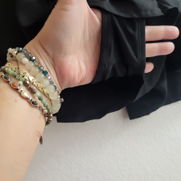 Nike women's swim shorts with built in panty underneath. Size L - Picture 3 of 8